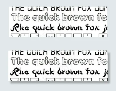 几款有趣的字体2 复古字体