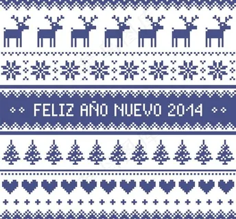 刺绣圣诞花纹图片