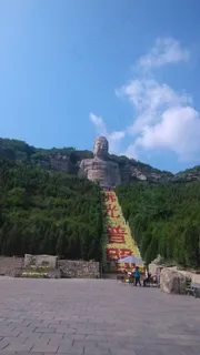 山西省太原市蒙山大佛图片 山西省太原市蒙山大佛图片
