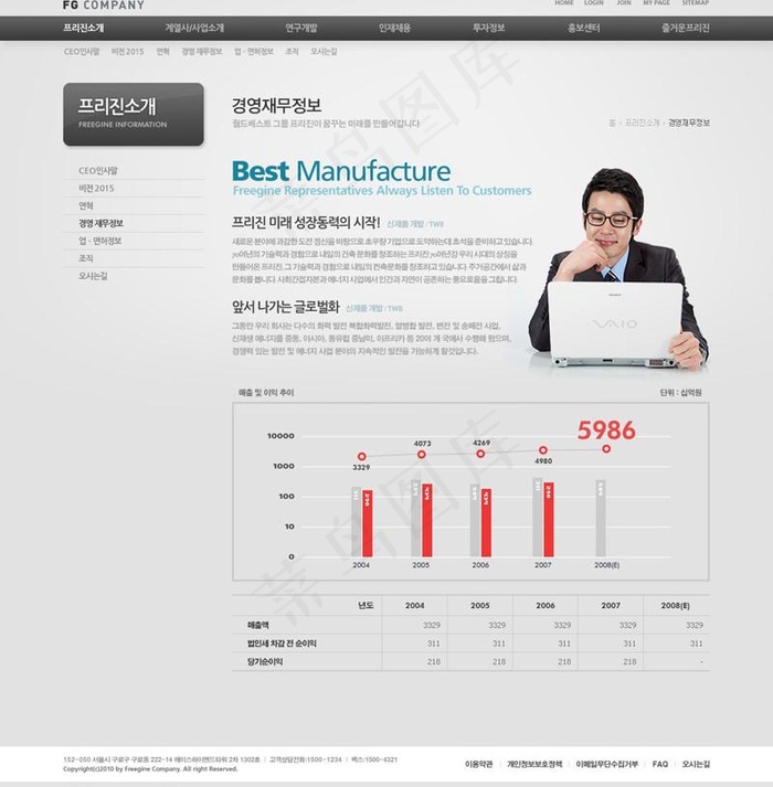 企业网页模板psd分层(802)