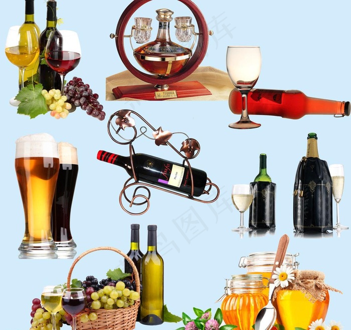 饮料酒水图片