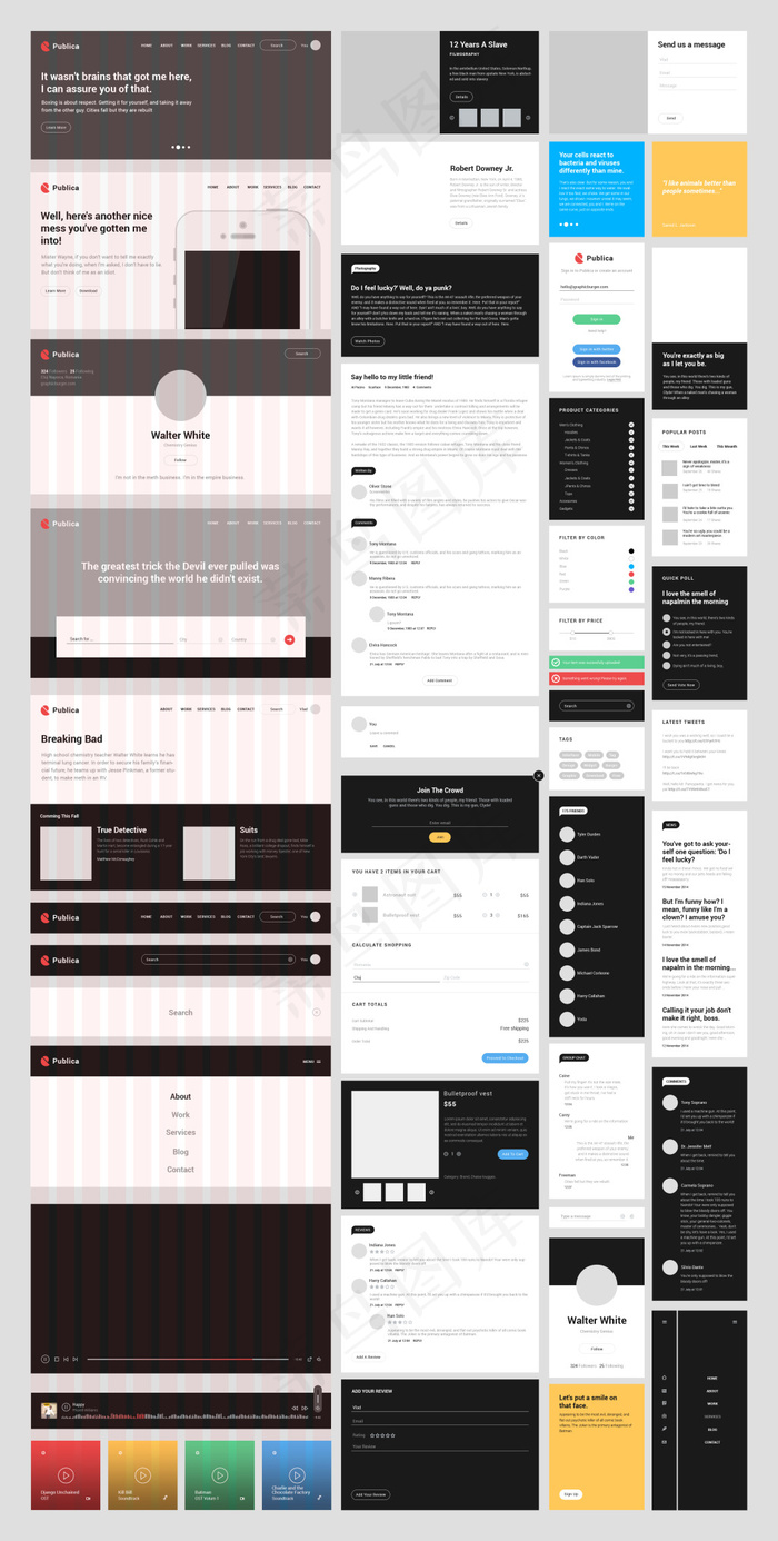 PSD源文件免费下载ui
