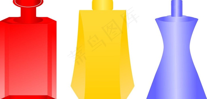 各种形状瓶子图片
