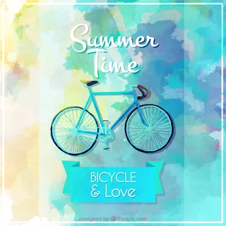 黄色背景矢量图