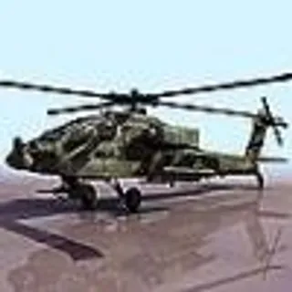阿帕奇直升机模型(带贴图)
