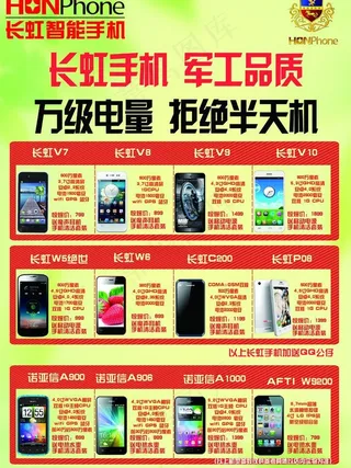 电信手机单页图片