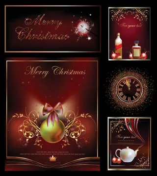 圣诞节装饰矢量素材