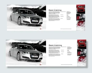 奥迪汽车画册设计