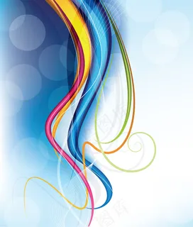 摘要现代背景矢量图形