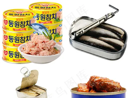 腌制品食品罐头PNG免抠素材