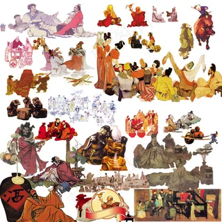 古代人物休闲作乐合辑