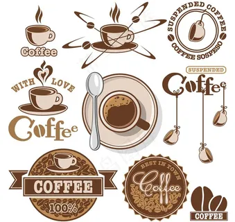 咖啡标签图片