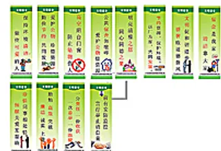 宿舍窗户玻璃文明标语图片