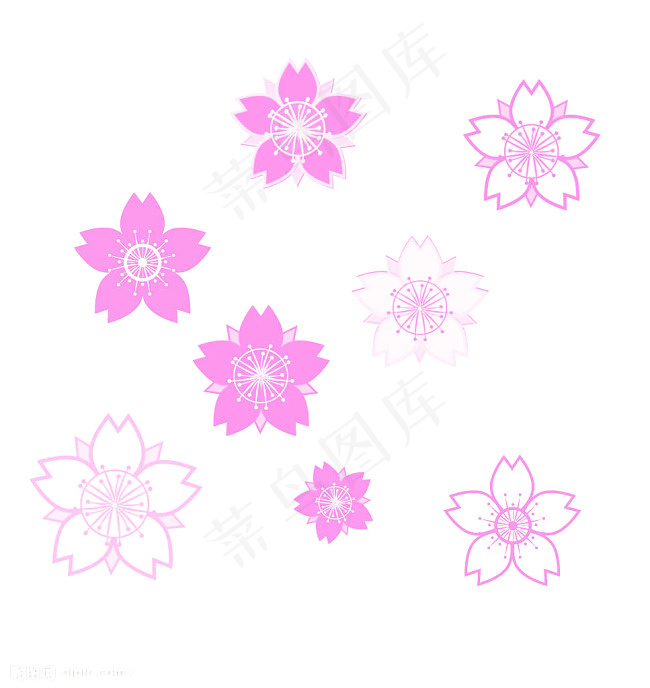樱花素材