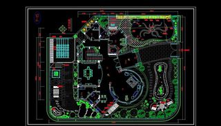 深圳豪宅园林施工图