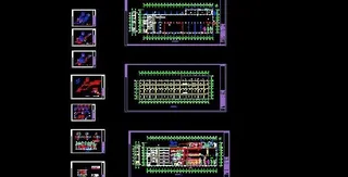 四联厂房高端机冷及却水系统设计图
