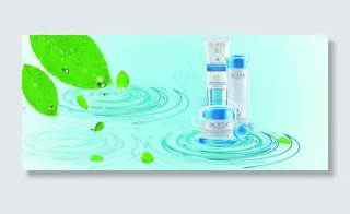 护肤品宣传海报图片