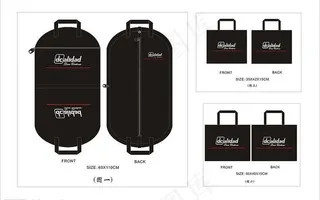 西装套和手提袋图片