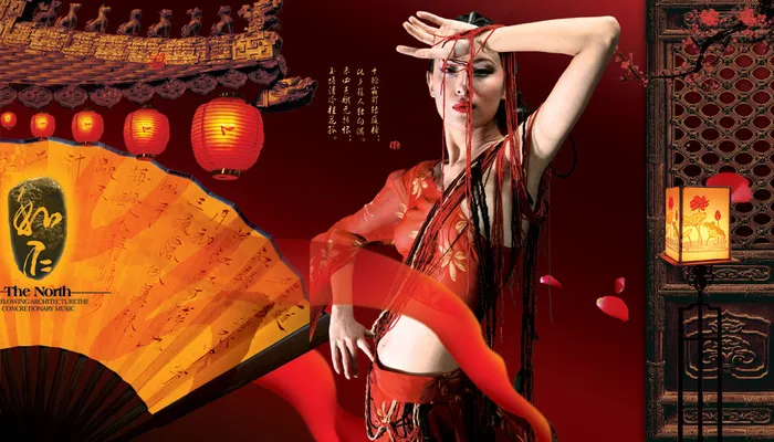 中国风古典美女艺术PSD图片(4134X2362(DPI:300))psd模版下载