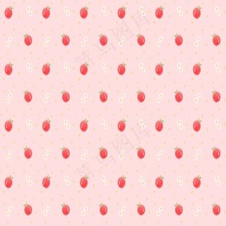 西红柿花纹素材