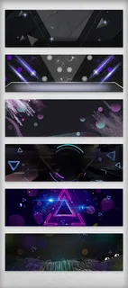 黑色高端大气促销节日氛围背景