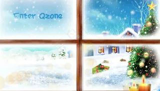 圣诞快乐QQ空间flash