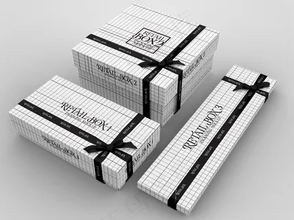 包装盒礼品盒手提袋PS样机模型PS...