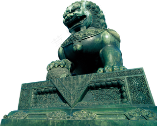 中国风石狮PNG免扣素材