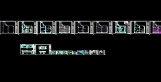 北京某家具专卖店室内设计施工图