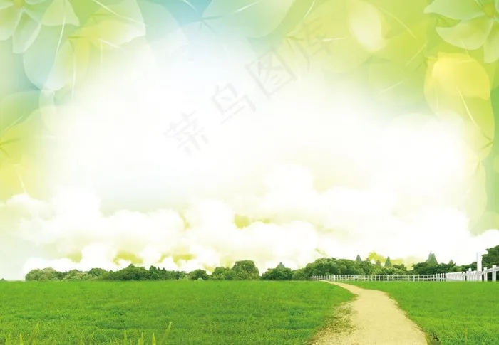 春天背景图片(2362X1772(DPI:300))psd模版下载