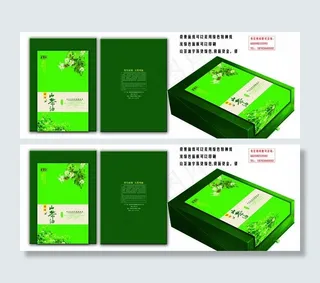 山茶油包装 绿色包装 礼盒包装图片