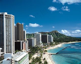 夏威夷海滨图片