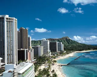 夏威夷海滨图片