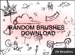 可爱的笔刷PS高清