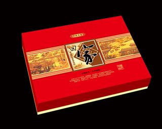 回家月饼盒 平面图图片