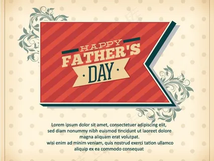 父亲节背景图片