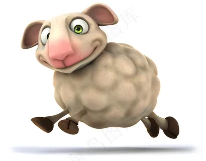 3d卡通羊图片 3d卡通羊图片