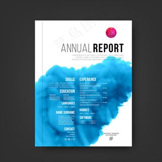 水彩画册封面图片