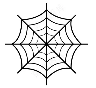 蜘蛛网的复古设计