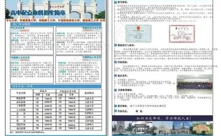 自考大专招生简章图片