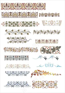 欧式古典边框