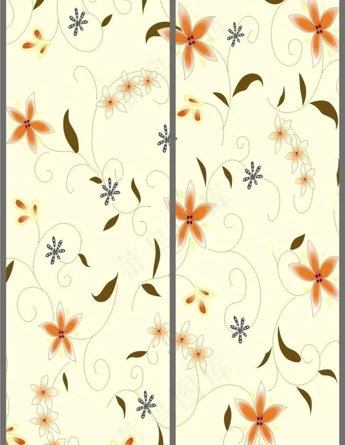 移门cdr矢量模版下载