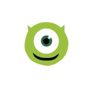 卡通绿色表情包素材免扣