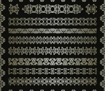 欧式花纹花边图片