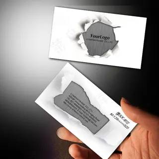 创意无限 个性简约名片PSD模板下...