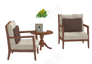 休闲椅模型素材模板下载 椅模型素材...