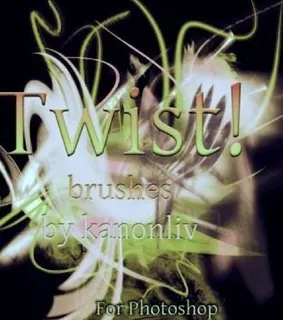 扭曲线条笔刷 下载 photosh...