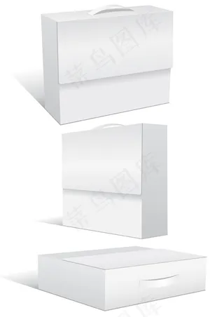 空白书籍包装矢量素材