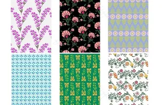 精美流行花纹图片