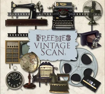 欧美复古生活用品套件图片 欧美复古生活用品套件图片